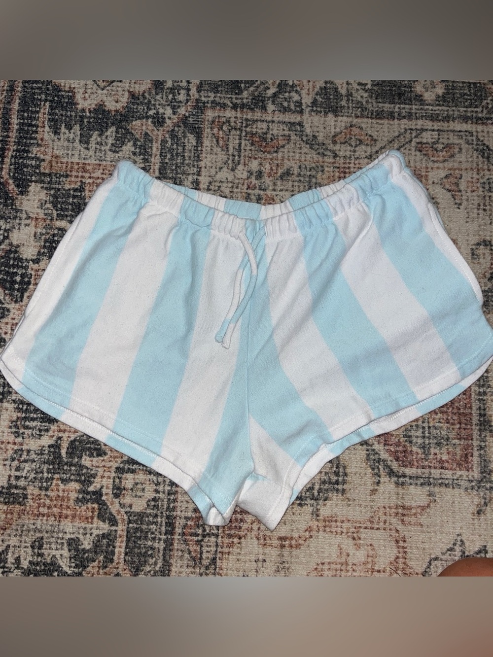 No Boundaries Striped shorts